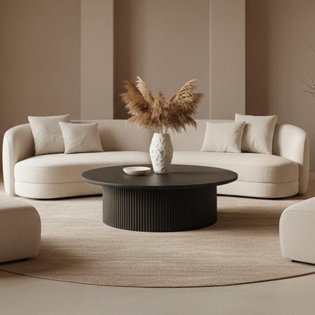 Tempo Fluted Coffee Table